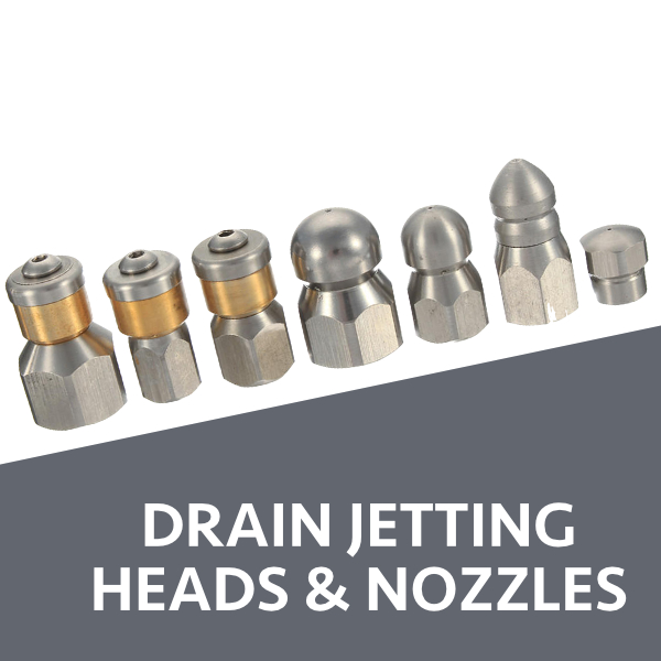 Drain Jetting Heads & Nozzles